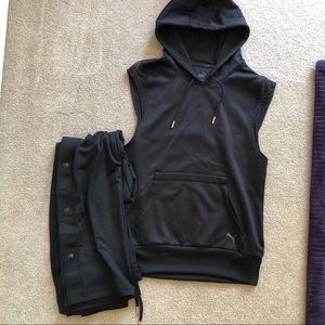 Puma basketball set shirt and pants